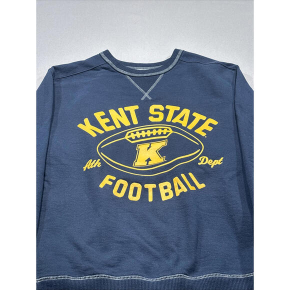 Champion Other - Kent State Champion crew neck sweatshirt Navy Blue And Yellow. Mens Medium